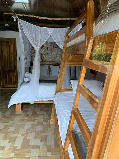 bungalows santa marta con camas dobles