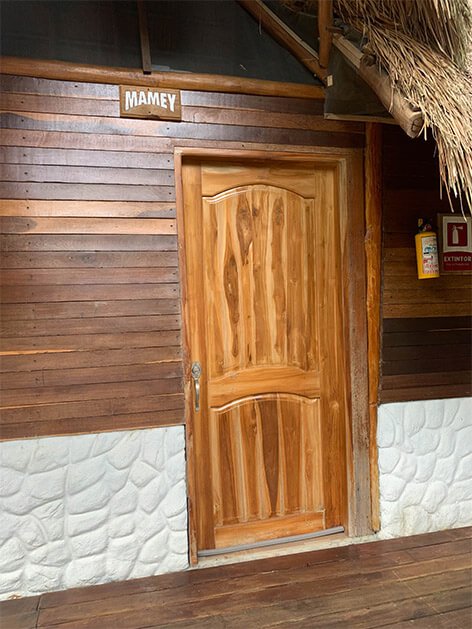 cabañas parque tayrona hoteles con suite puerta madera