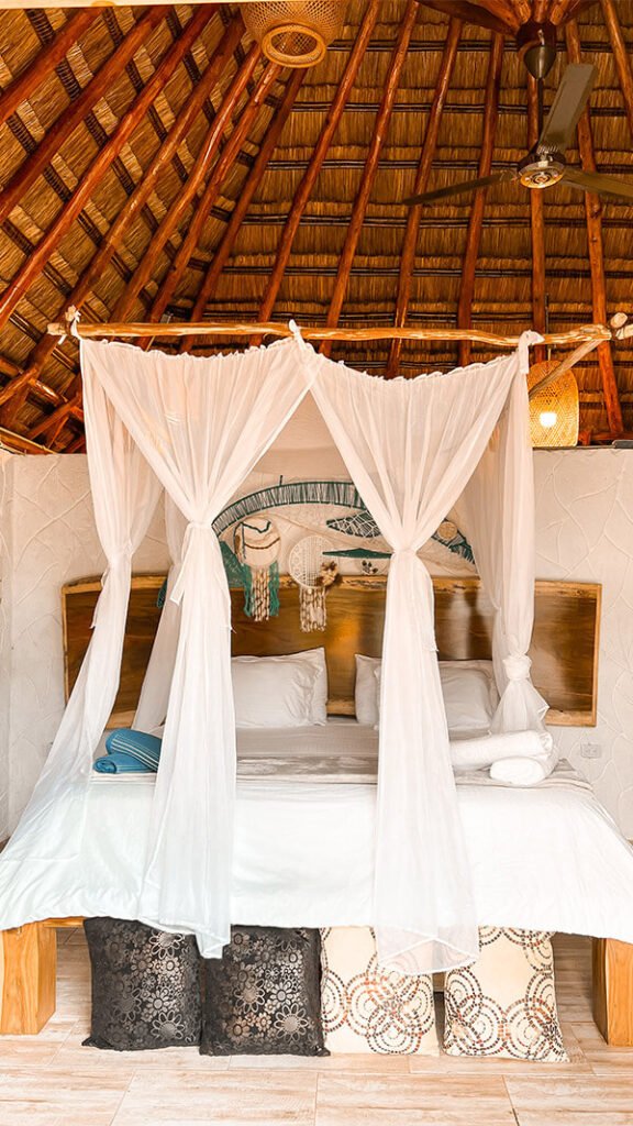 hospedaje parque tayrona santa marta colombia habitacion romantica