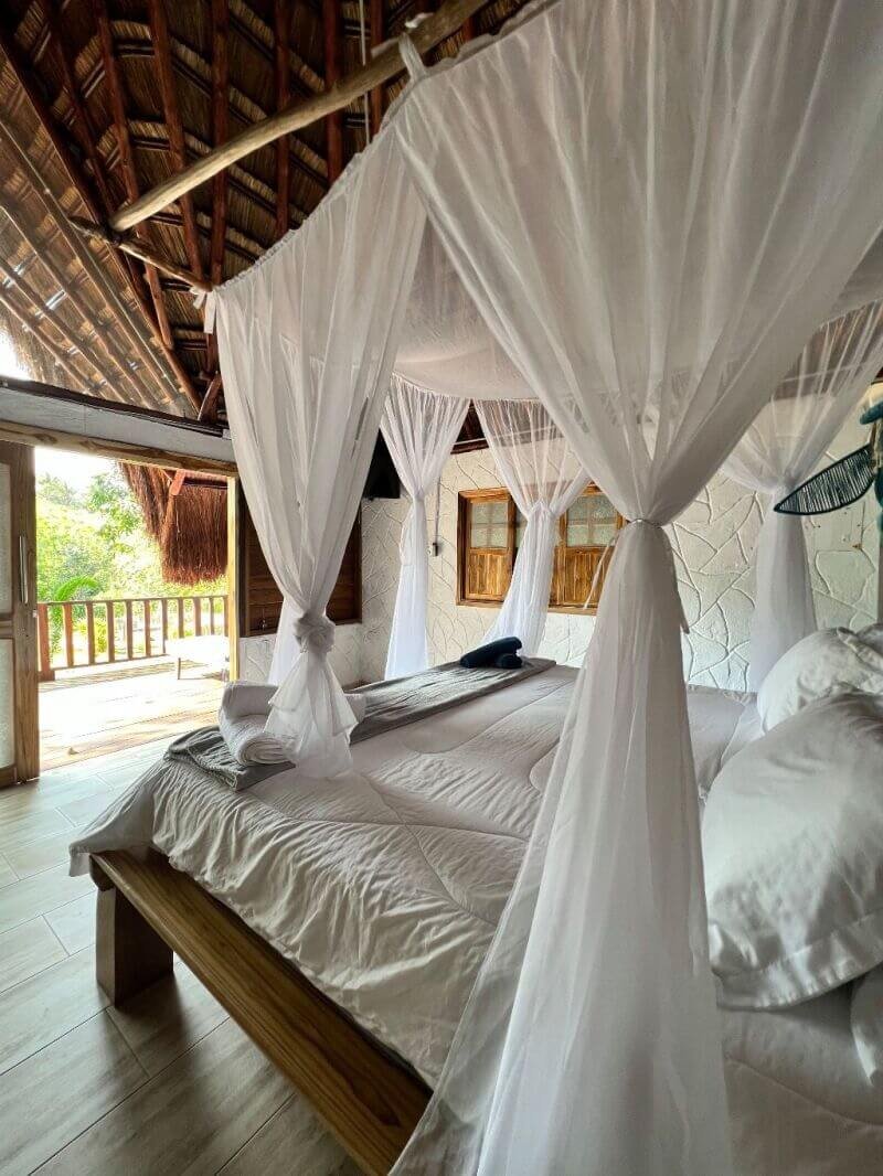 cabañas en santa marta frente al mar